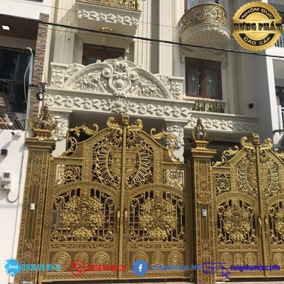 Cổng Nhôm Đúc Tại Thủ Đức