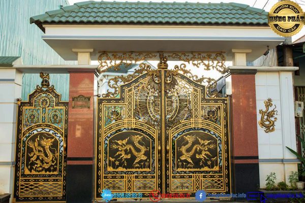 Cổng Nhôm Đúc Tại Quận 9