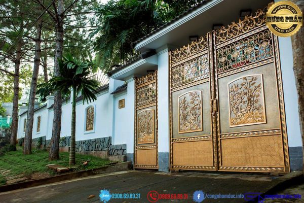 Cổng Nhôm Đúc Tại Quận 11