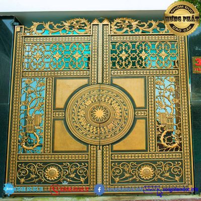 Cổng Nhôm Đúc Tại Gò Vấp