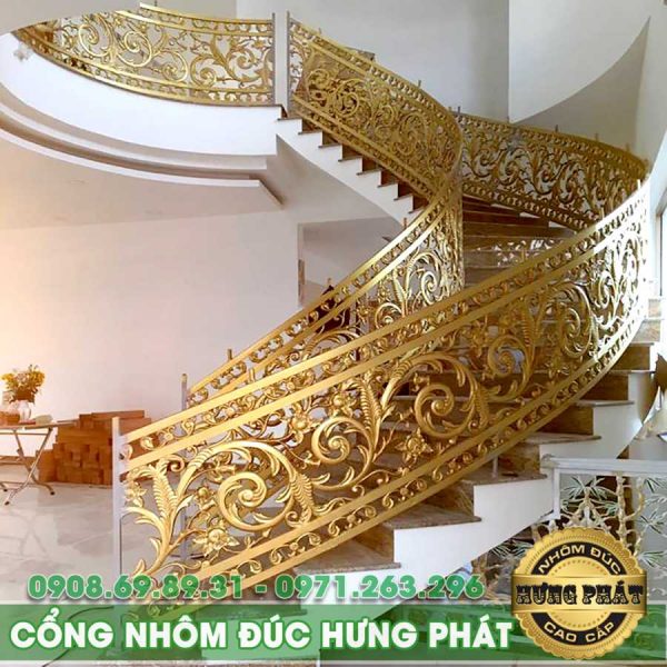 báo giá cầu thang nhôm đúc