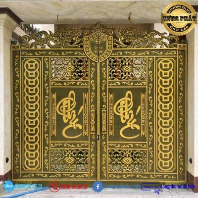 Cổng Nhôm Đúc Tại Quận 7